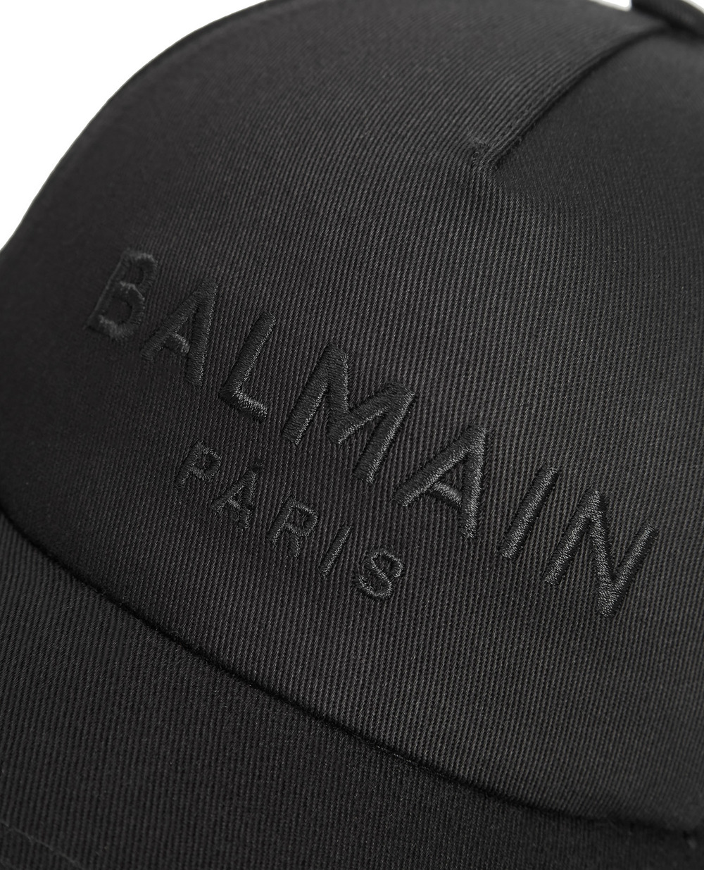 Бейсболка Balmain WH0XA000C233, чорний колір • Купити в інтернет-магазині Kameron