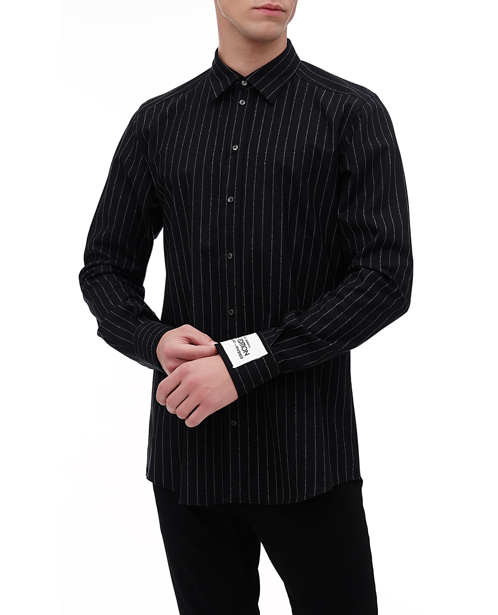 Сорочка Dolce&Gabbana G5KV8T-FRBC1, чорний колір • Купити в інтернет-магазині Kameron