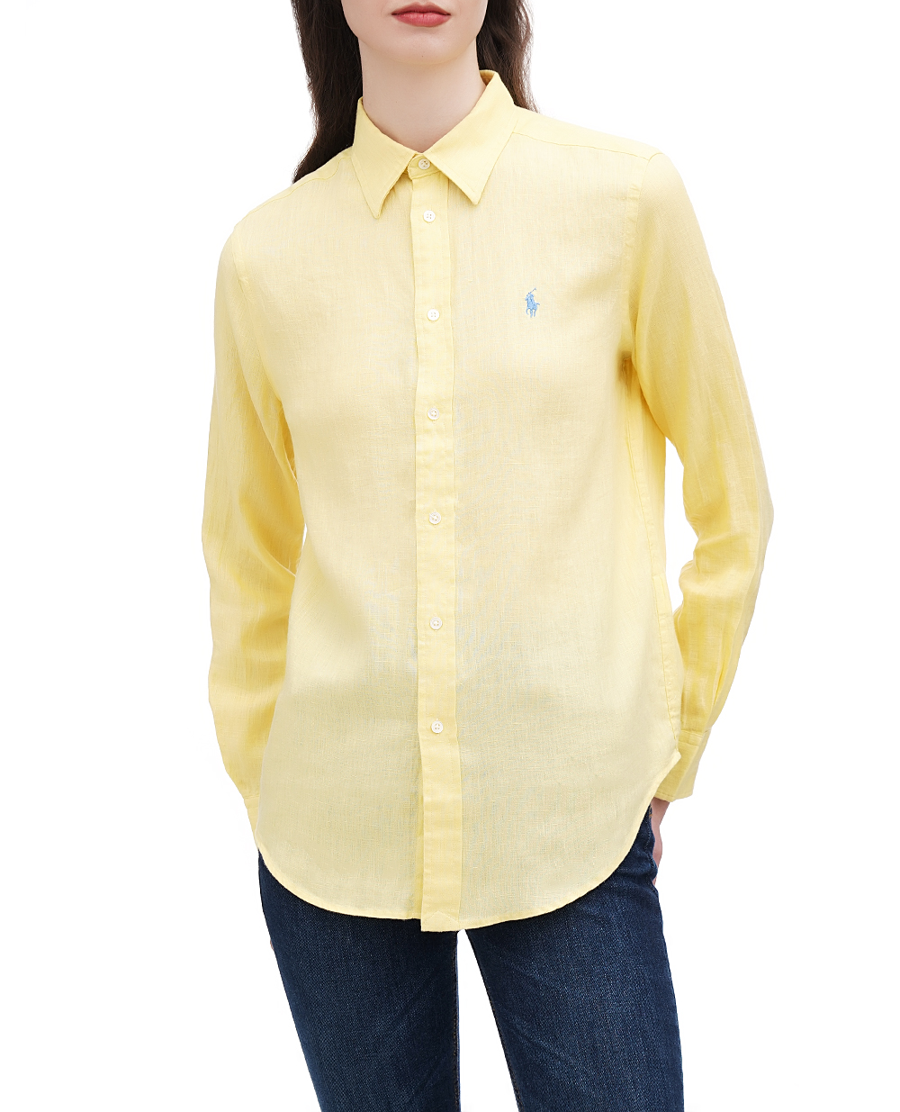 Сорочка Polo Ralph Lauren 211920516017, жовтий колір • Купити в інтернет-магазині Kameron
