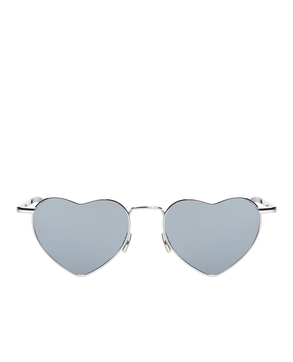 Солнцезащитные очки Saint Laurent SL 301 LOULOU, серебряный цвет • Купить в интернет-магазине Kameron
