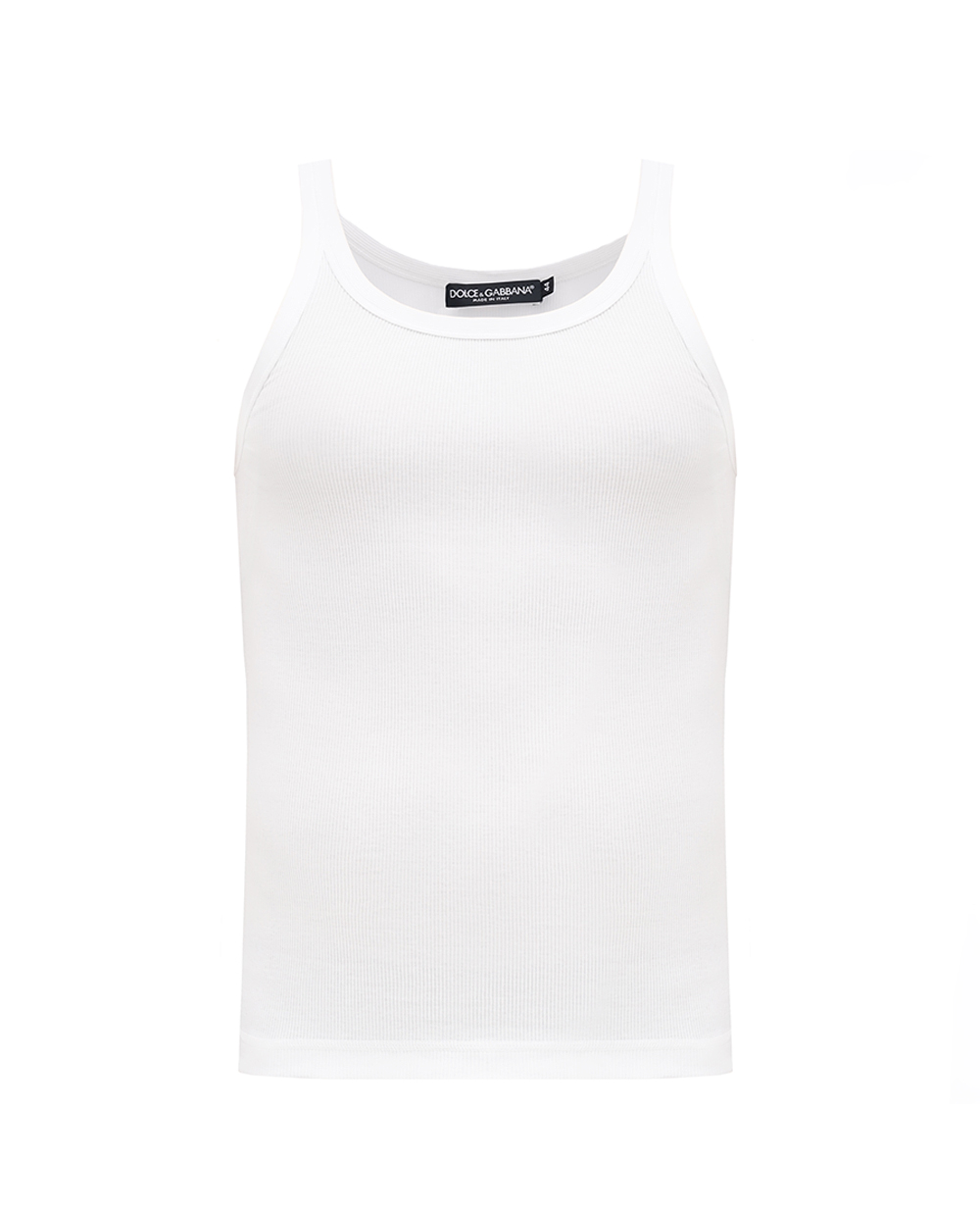 Майка Dolce&Gabbana G8PA8T-FU7AV, білий колір • Купити в інтернет-магазині Kameron