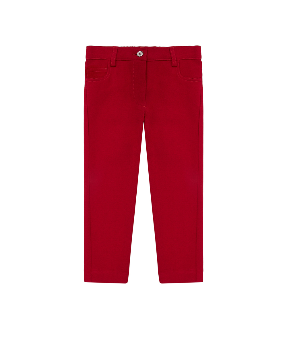 Дитячі штани Dolce&Gabbana Kids L52P12-G7XRZ-B, бордовий колір • Купити в інтернет-магазині Kameron