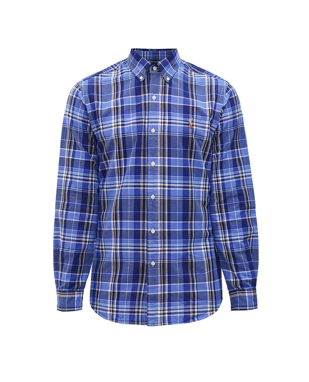 Рубашка Polo Ralph Lauren 710897267004, синий цвет • Купить в интернет-магазине Kameron