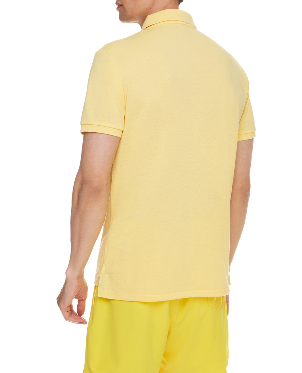 Поло Polo Ralph Lauren 710804077028, желтый цвет • Купить в интернет-магазине Kameron